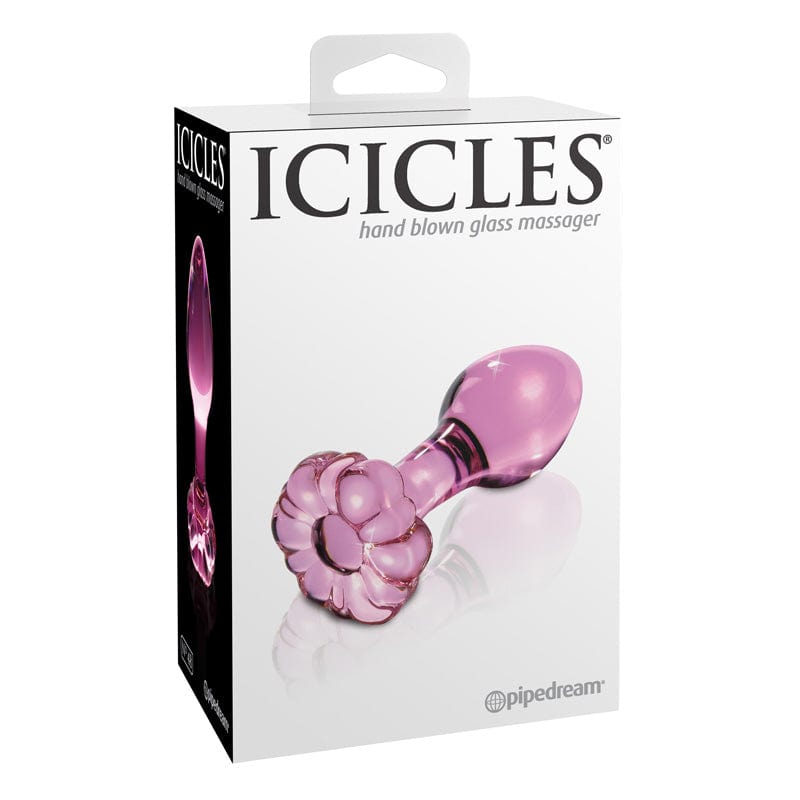 Pipedream Luxury Icicles No. 48 Hand - crafted Glass Anal Plug