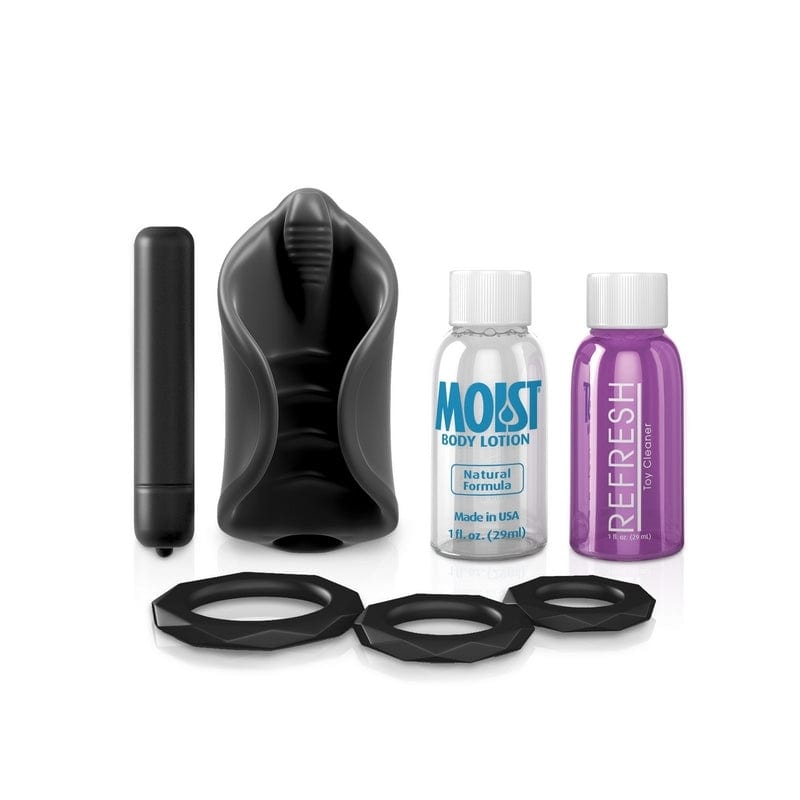 Pipedream PDX Elite Flexible Vibrating Silicone Masturbation Stimulator