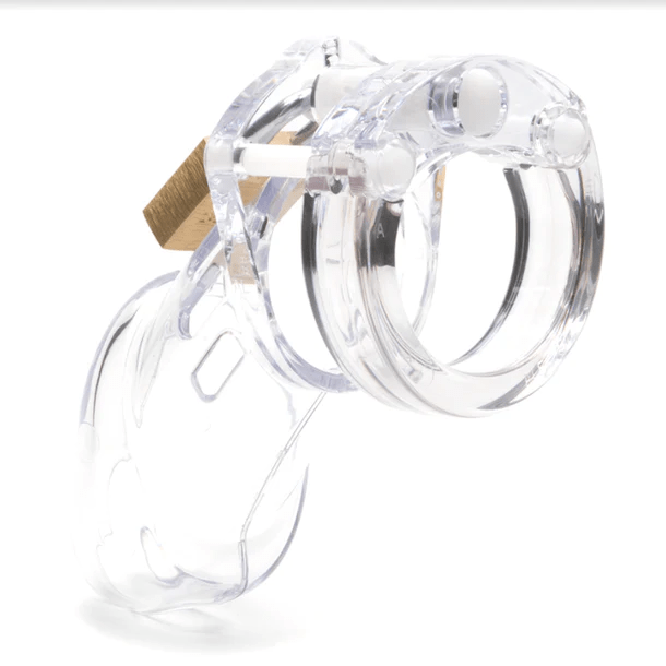 Clear CB-X CB-6000 Premium Cock Cage Kit for Ultimate Restraint