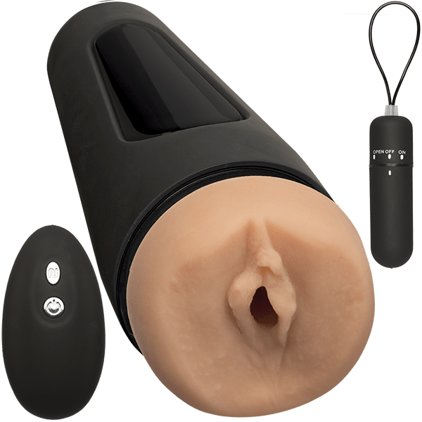 Doc Johnson Main Squeeze: The Original 9-Function Vibrating Pussy Simulator