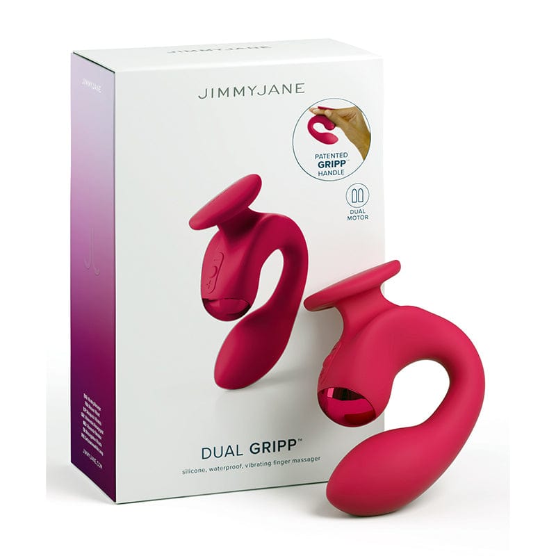 JimmyJane Dual Gripping Finger Vibration Massager for Enhanced Sexual Pleasure