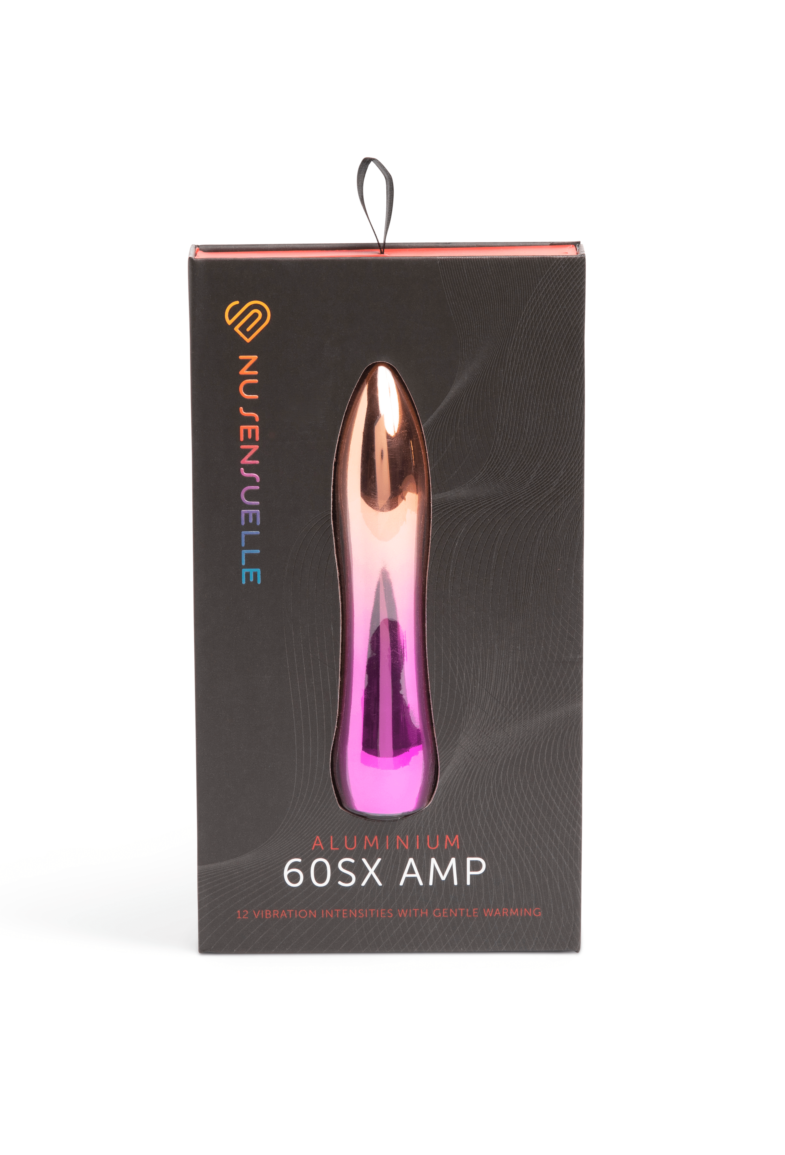 Nu Sensuelle 60SX Aluminium Amp Bullet with 12 Vibrations and Warming