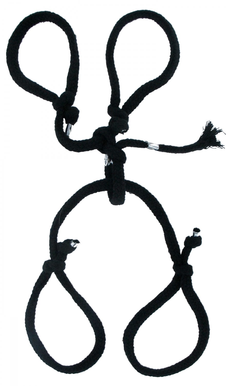 Pipedream Products Fetish Fantasy Silk Rope Hogtie - Ideal Bondage Restraint for Beginners and Professionals