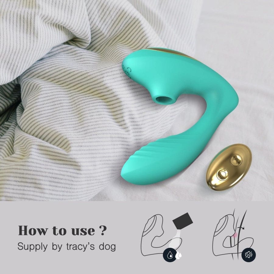 Tracy's Dog Original Pro 2 Clitoral and Dual Stimulation Vibrator with Remote Control