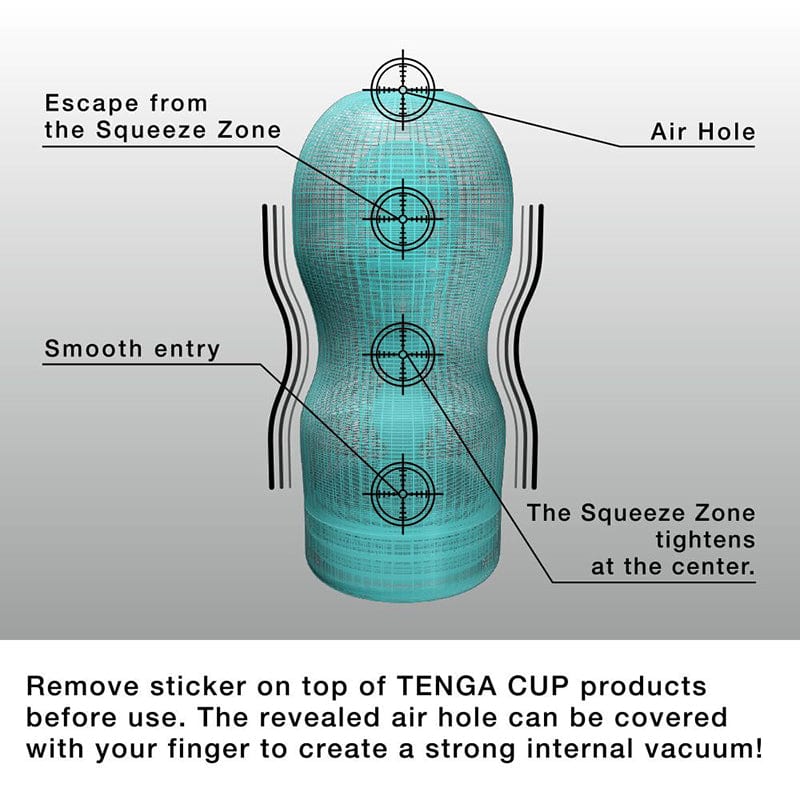 Tenga Original Super-Sized Disposable Vacuum Cup for Enhanced Male Pleasure