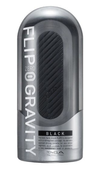Black Tenga Flip Zero Gravity Luxury Male Masturbator for Intense Pleasure