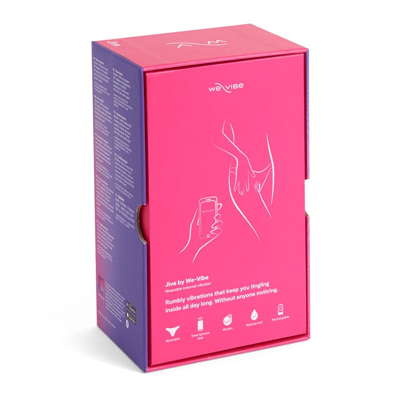 We-Vibe Jive: Discreet, Bluetooth-Controlled Wearable Vibrator with 10 Modes
