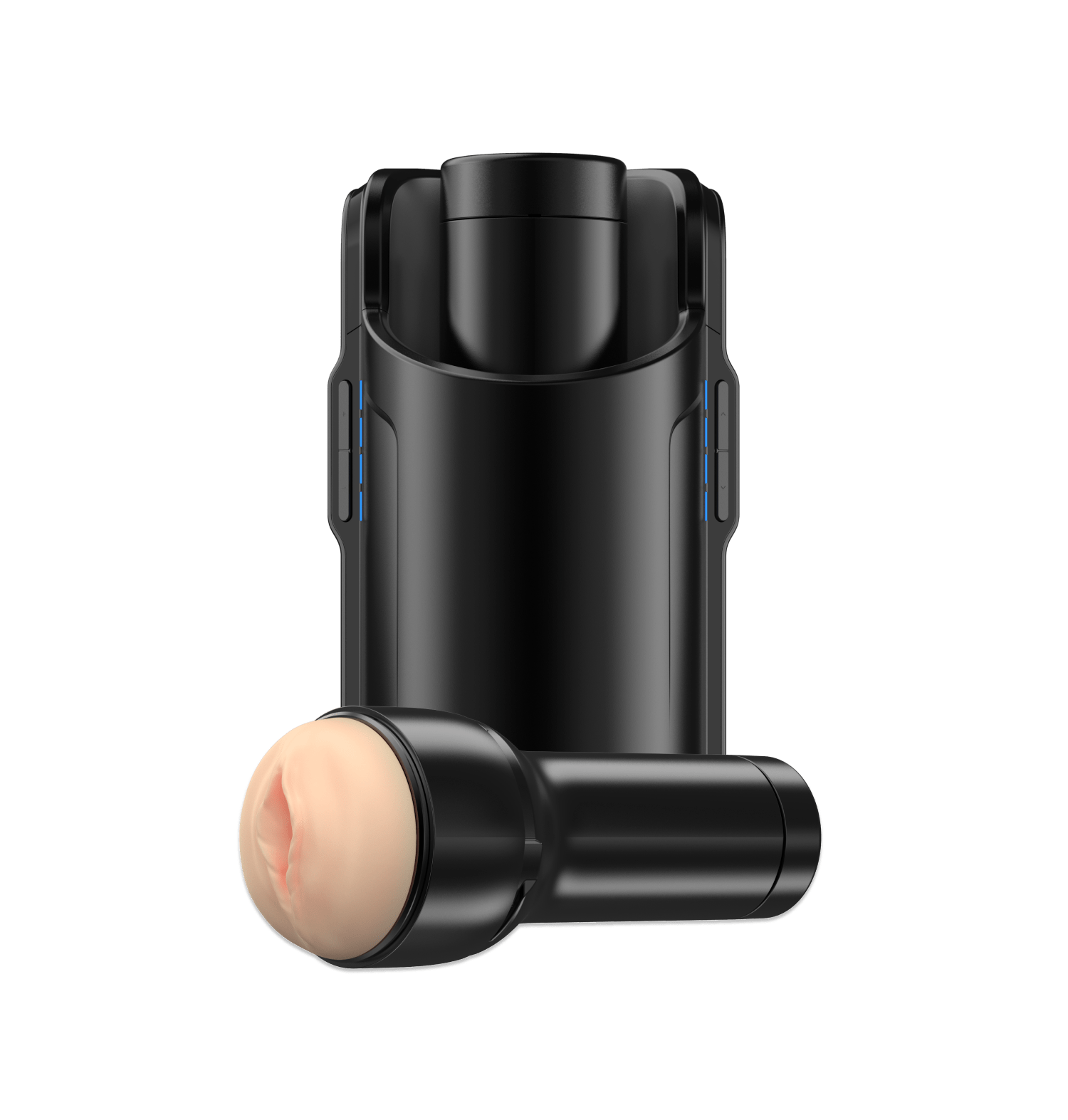 Kiiroo Keon Automatic Masturbator and Feel Stroker Pleasure Combo Set in Pale Color