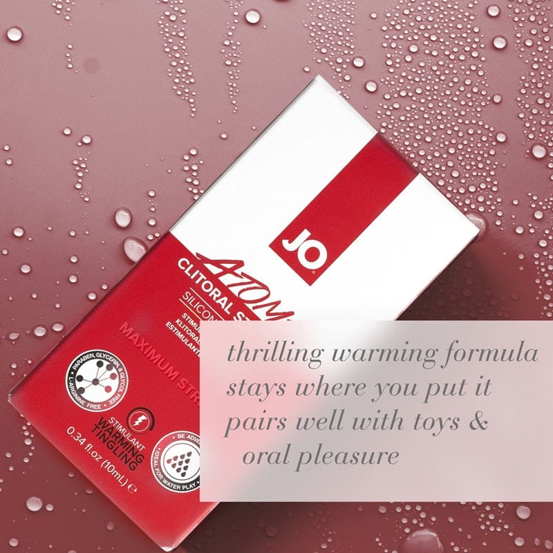 System JO Atomic Gel: Premium Clitoral Stimulant for Intense Female Pleasure