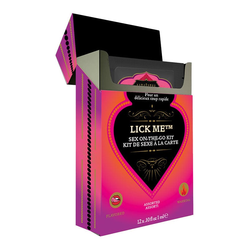 Kama Sutra's Discreet Sex To Go Lick Me Sachet Set