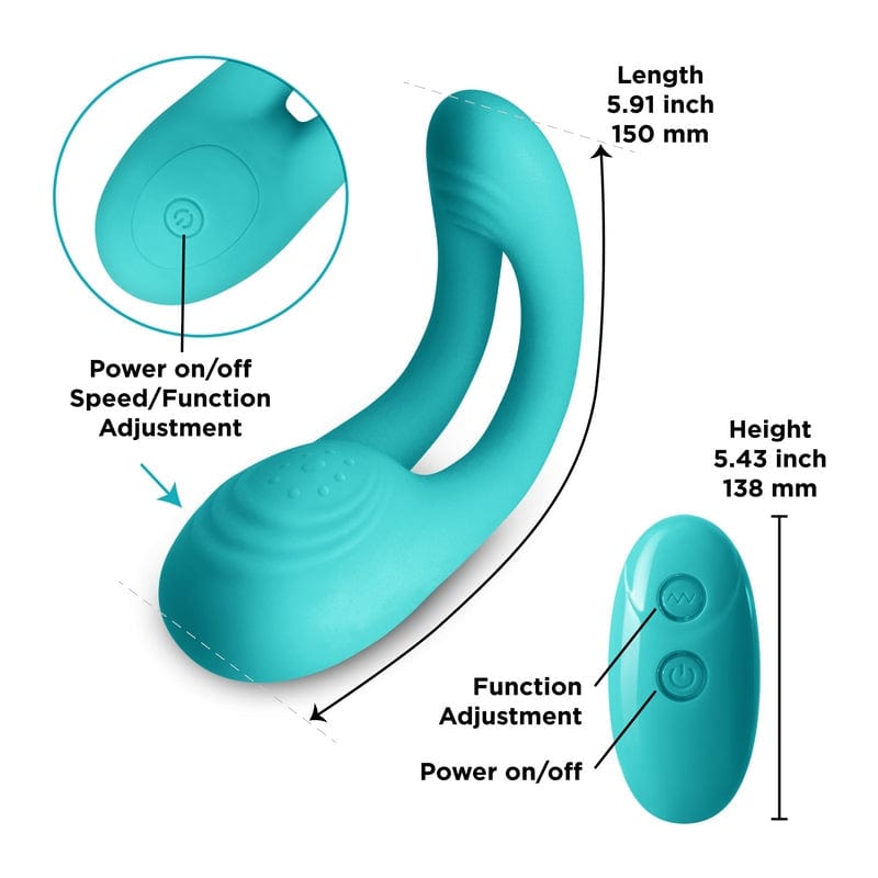 NS Novelties Inya Utopia Rechargeable Intimate Couple's Pleasure Toy
