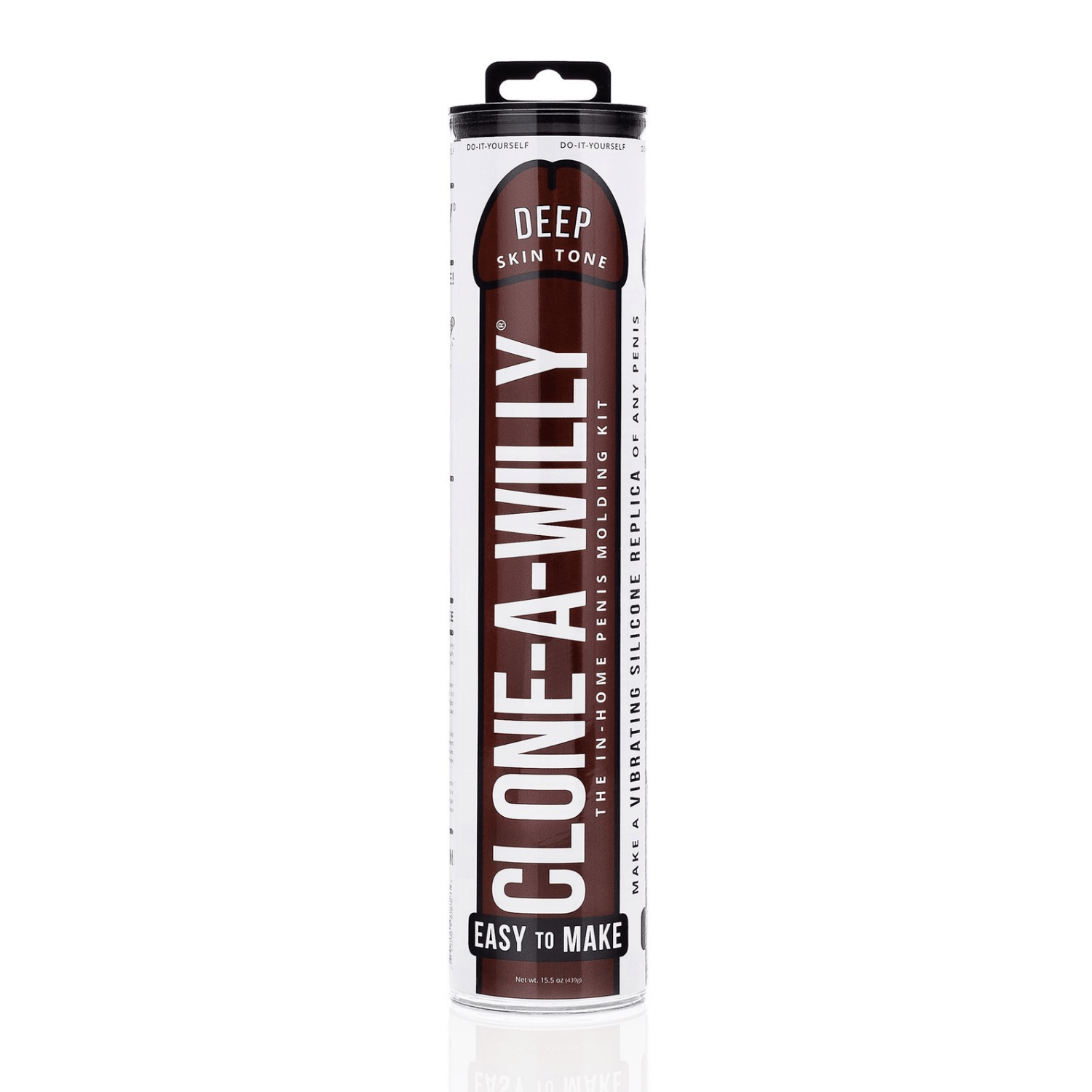 Empire Labs Deep Skin Tone Vibrating Clone of Penis - Premium Customizable Sex Toy Kit