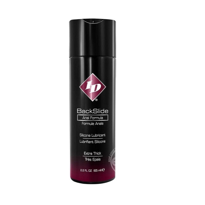ID Lubricants BackSlide Premium Silicone Anal Formula Lubricant for Enhanced Intimate Experiences