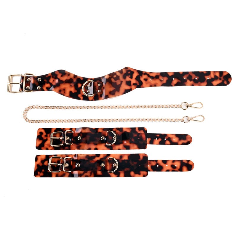 Sportsheets Sincerely Amber Luxury Neck and Wrist Restraints for Sensual Experiences
