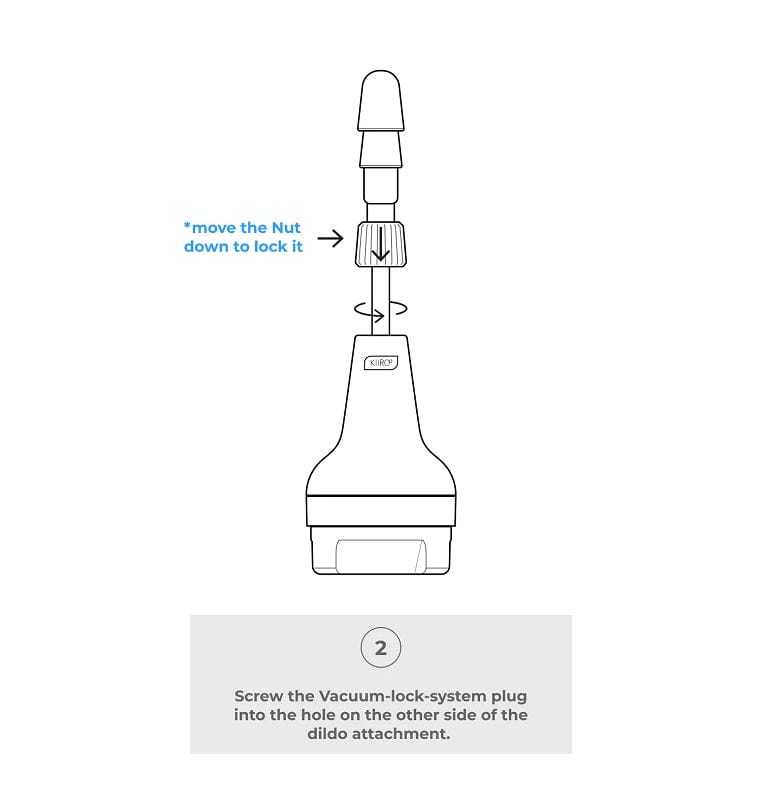 Kiiroo Keon Automatic Sex Machine Dildo Adapter for Vacuum - lock - system Dildos