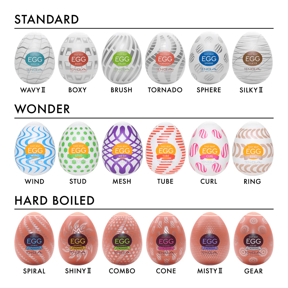 Tenga Cloudy Egg - Ultra - Soft with Intense Stimulation