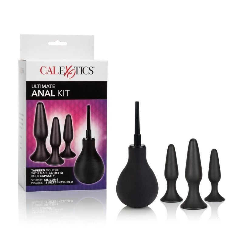 Calexotics Premium Anal Training Kit with Enema Bulb