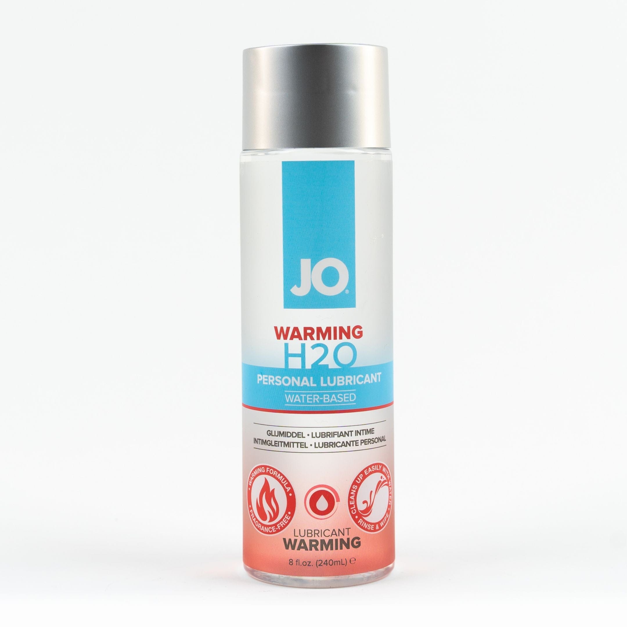 System JO H2O Warming Water-Based Personal Lubricant for Enhanced Intimate Pleasure