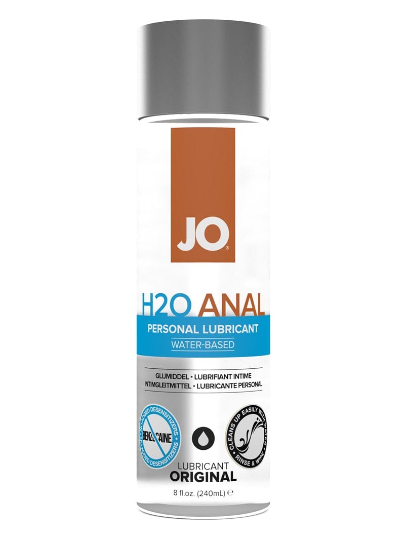 System JO H2O Original Water-Based Anal Lubricant for Enhanced Intimate Play