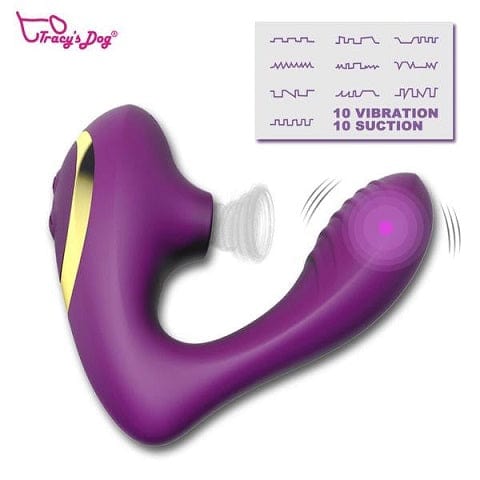 Tracy's Dog Original Clitoral Stimulating 2-in-1 Vibrator for Intense Pleasure