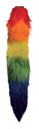 Tailz Sexy Interchangeable Rainbow Faux Fur Tail