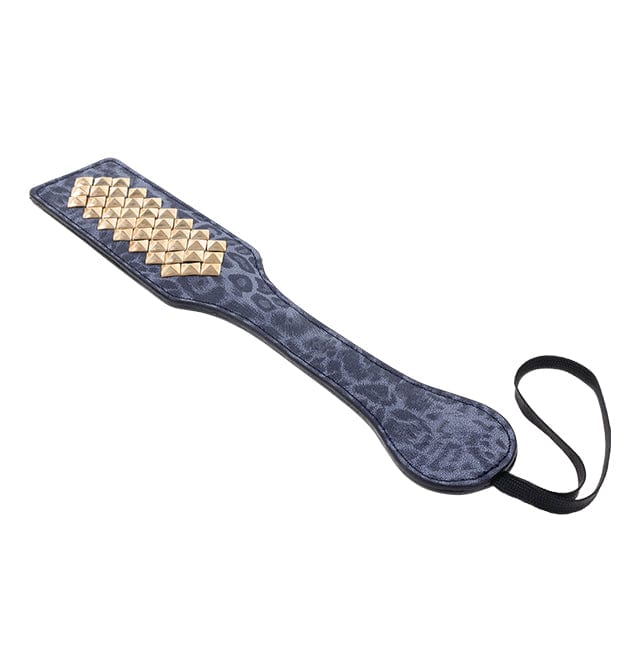 Sportsheets Sex & Mischief Luxury Cougar-themed Studded BDSM Paddle for Intense Sensual Play
