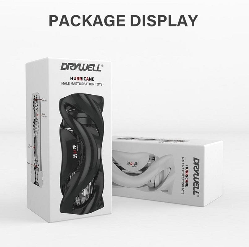 Drywell Hurricane Premium Men's Masturbation Sleeve for Intense Pleasure