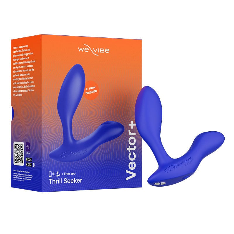 We-Vibe Vector+ Adjustable Prostate Massager for Enhanced Climax