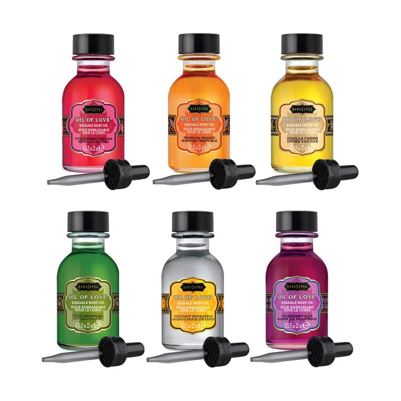 Original Kama Sutra Love Oil with Sensual Warming Effect