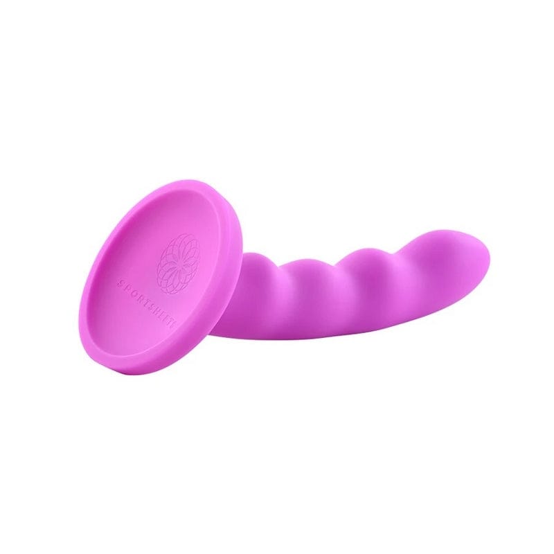 Purple 8-Inch Sportsheets Nautia Silicone Pleasure Dildo