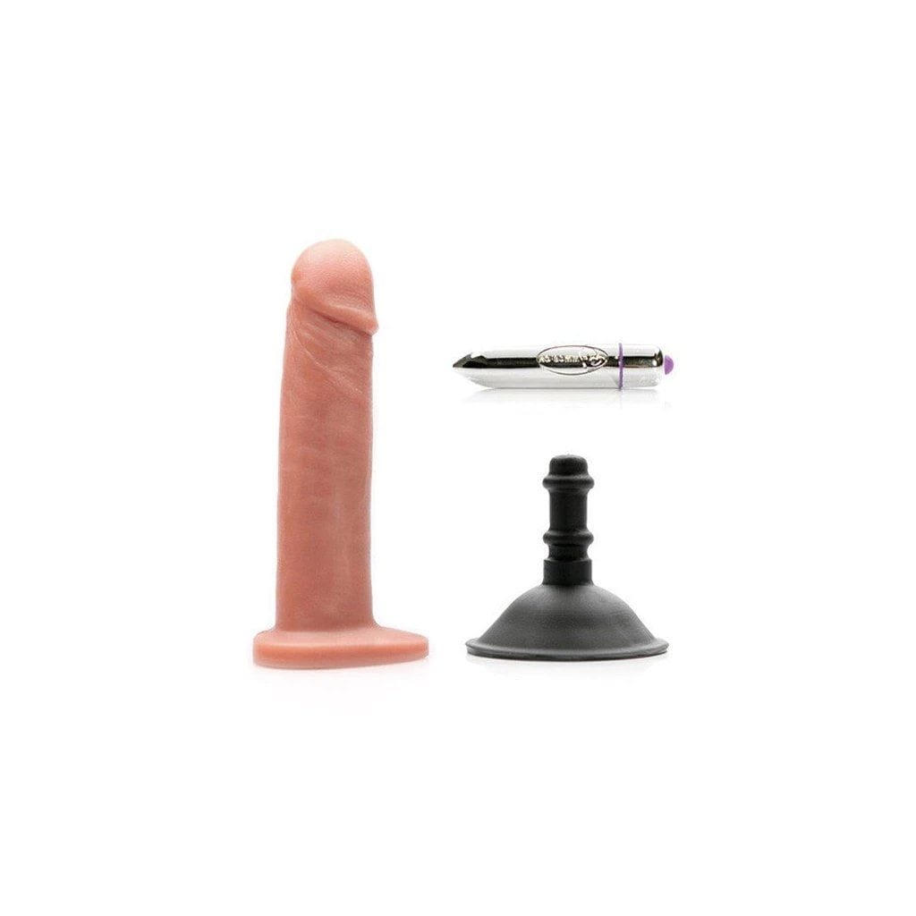 Tantus Alan O2 Suction Cup - Equipped Vibrating Dildo Kit for Lifelike Sensations