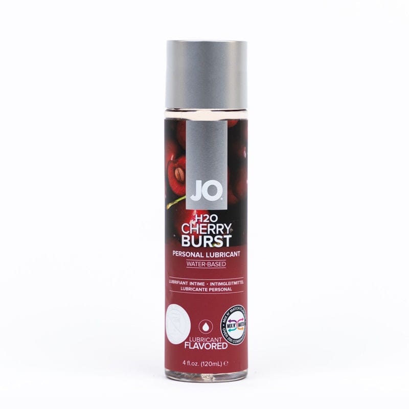 System JO H2O Cherry Burst Flavored Personal Lubricant for Intimacy