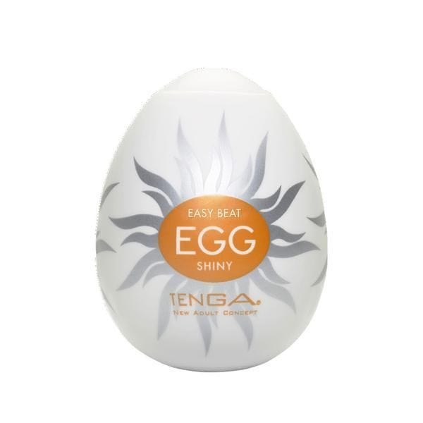 Tenga Shiny Egg - Disposable Male Masturbator with Super - Stretch Material