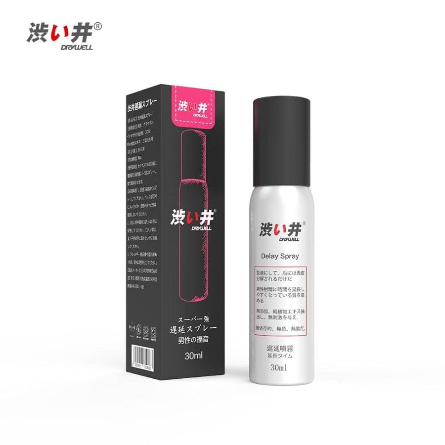 Drywell All - Natural Formula Male Sexual Delay Spray for Prolonged Intimate Moments
