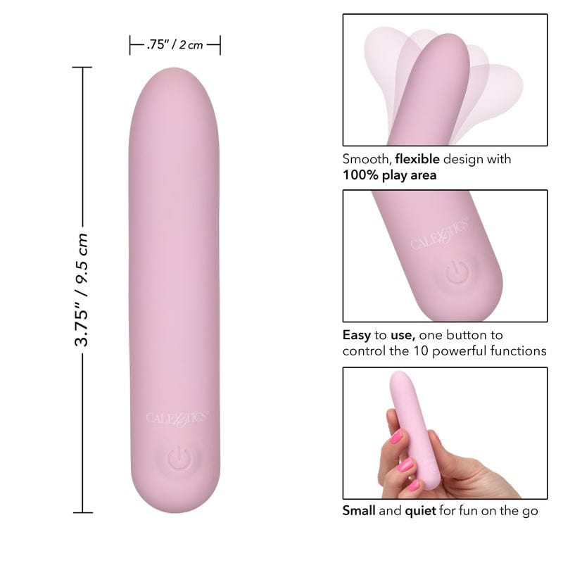 Calexotics Ultra-Soft Compact Slay CharmMe Adult Vibrating Massager