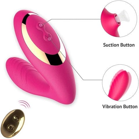 Tracy's Dog Original Pro 2 Clitoral and Dual Stimulation Vibrator with Remote Control