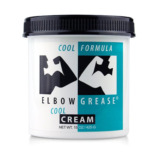 Premium Elbow Grease Lubricant Cream with a Refreshing Cool Formula