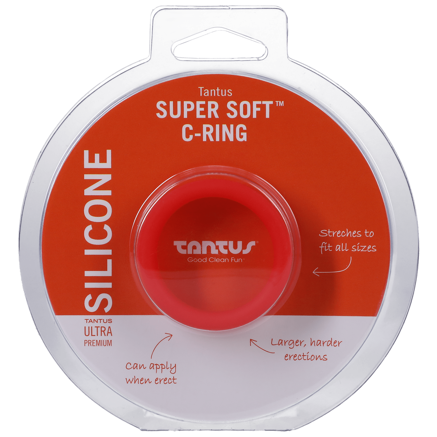 Tantus Ultra-Soft and Stretchy Silicone Cock Ring for Enhanced Pleasure
