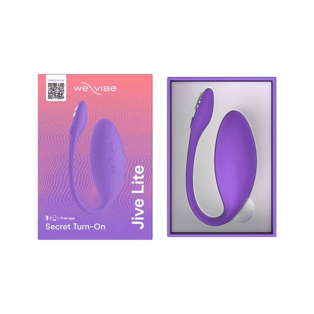 We-Vibe Jive Lite: App-Controlled, Waterproof Egg Vibrator for G-Spot Thrills