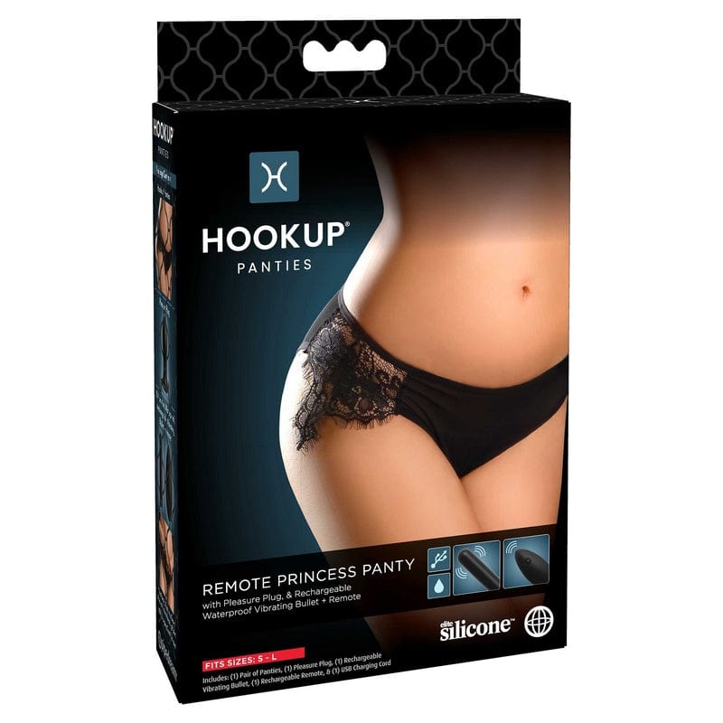 Pipedream Products Hookup Remote-Controlled Princess Panties - Premium Adult Pleasure Underwear