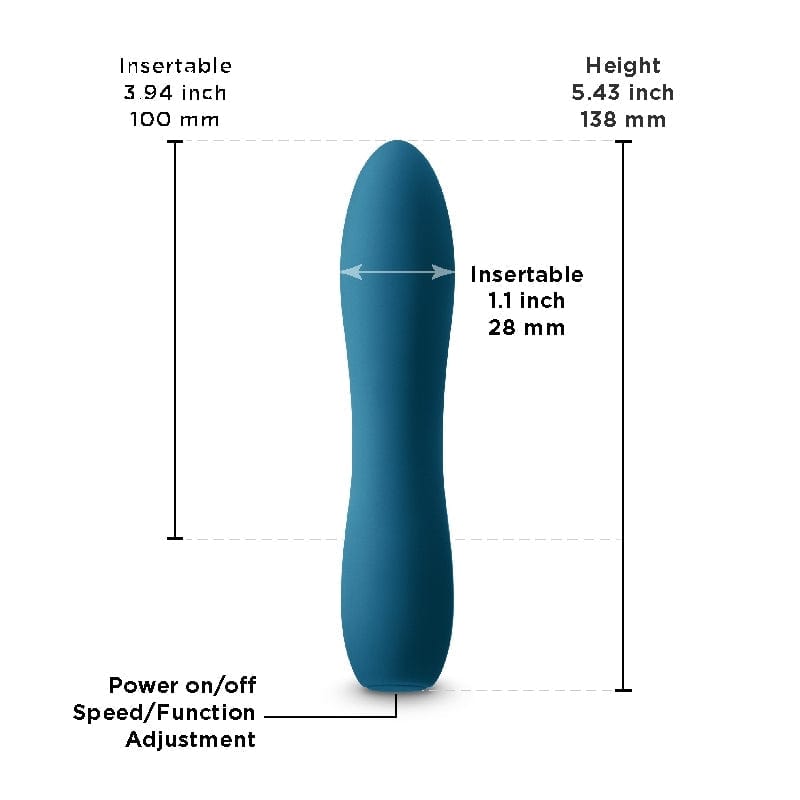 Stylish and Compact NS Novelties Inya Teal Ruse with 10 Settings
