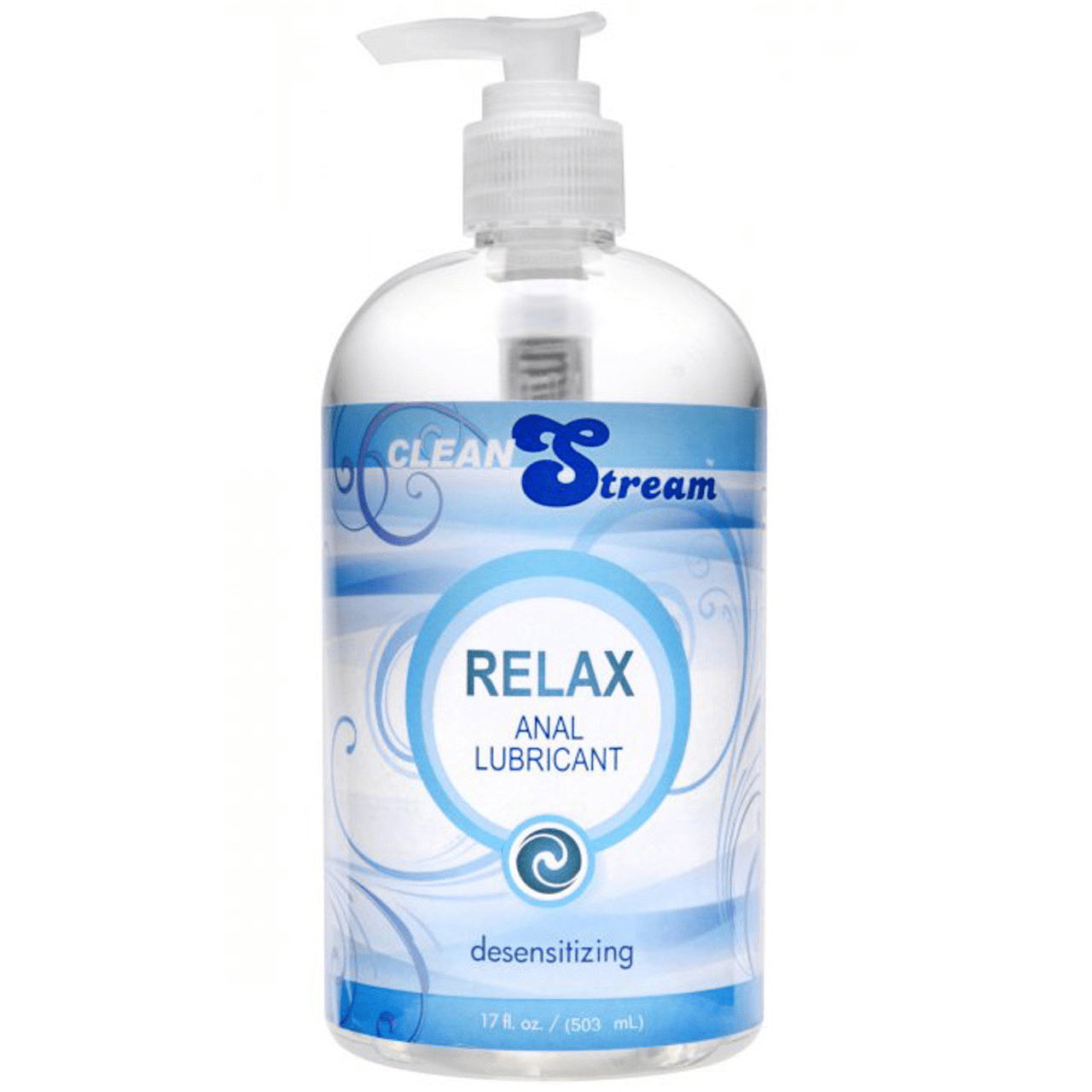 Clean Stream Relax 17oz Anal Lubricant with Desensitizing Effect