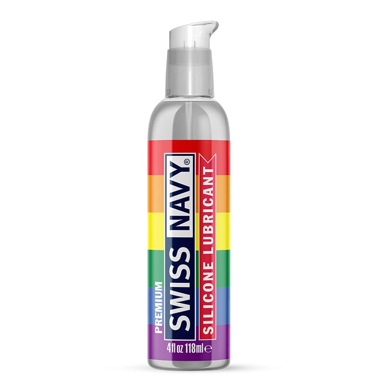 Swiss Navy Pride Edition Premium Silicone Lubricant for Intimate Activities