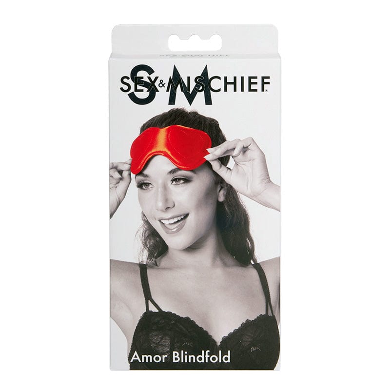Sportsheets S&M Amor Luxury Satin Blindfold for Sensory Play