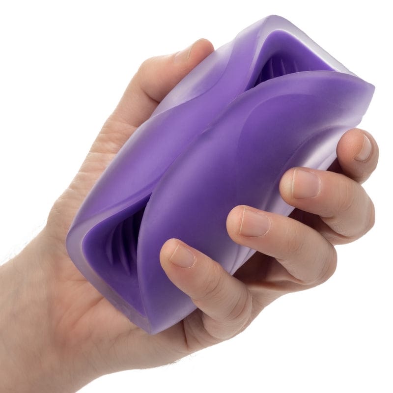 Calexotics Purple Spiral - Grip Heavy - Duty Masturbator