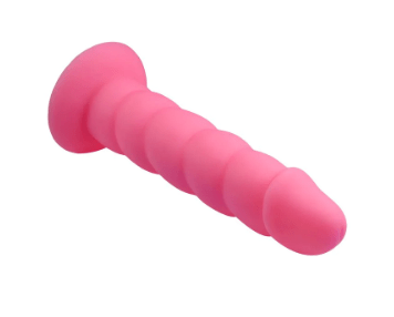 7-Inch Rock Candy Silicone Dildo - Suga - Daddy for Ultimate Carnal Satisfaction