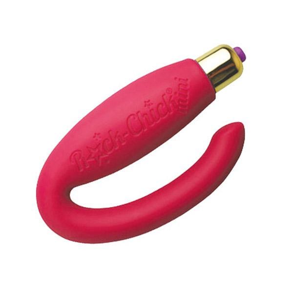 Rocks Off Pink or Purple Silicone Mini Chick Vibrator with 7 Settings