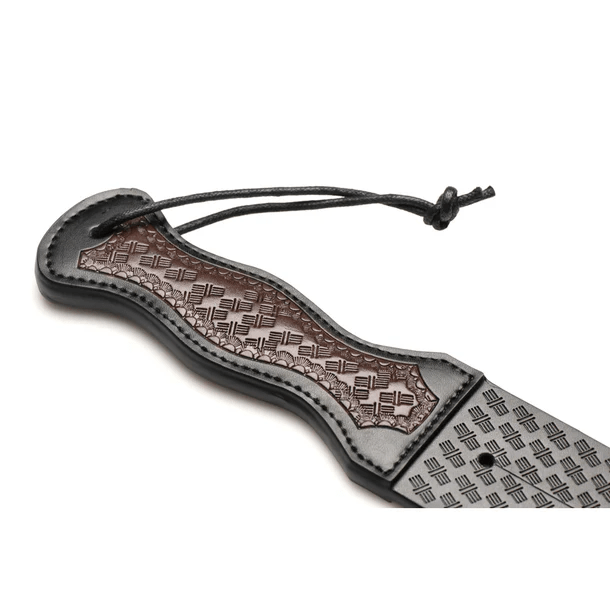 Authentic Vegan Leather Strict Scottish Tawse for Thrilling Role - Play