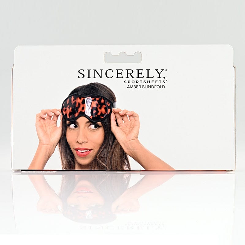 Sportsheets Sincerely Amber Luxury Blindfold for Sensory Exploration