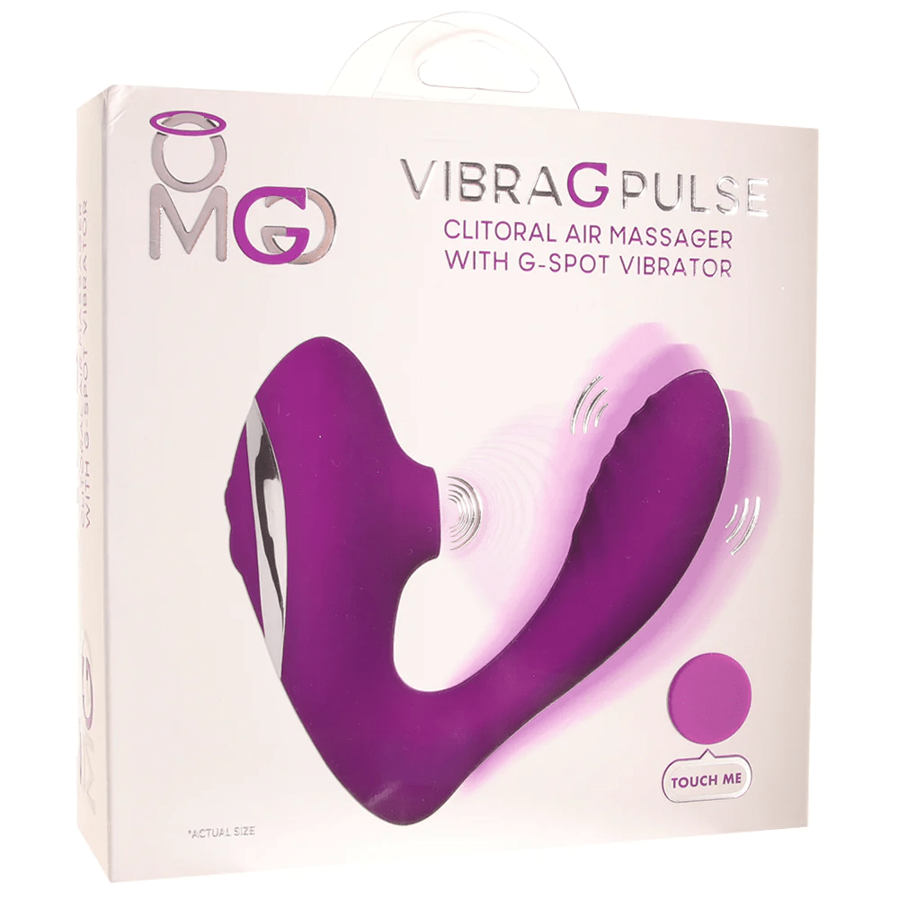 DeeVa OMG Premium Clitoral and G-Spot Dual Stimulation Air Massaging Pleasure Device